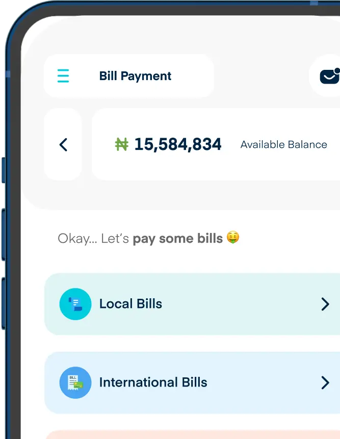 Local & International Bill Payments